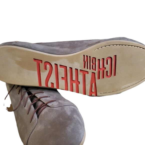 Ich Bin Atheist Men's Shoes Size 48 - Picture 6 of 10